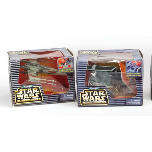 239 - Four Star Wars action fleet models