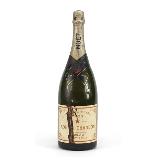 2328 - Magnum bottle of Moët & Chandon 1973 Dry Imperial champagne