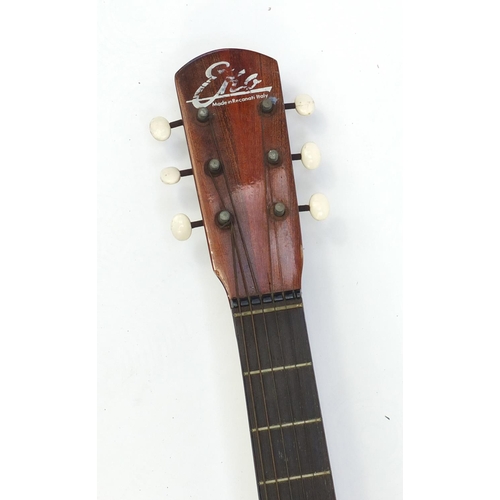 549 - Eko acoustic guitar with paper label