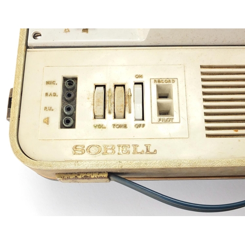 871 - Vintage Sobell reel to reel player