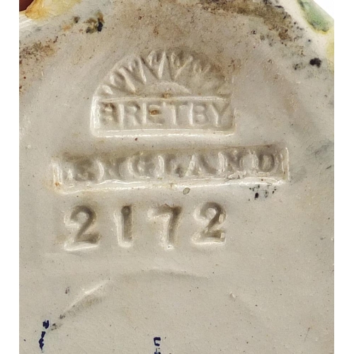 2284 - Pair of Bretby pottery kookaburra numbered 2172, each 20cm high