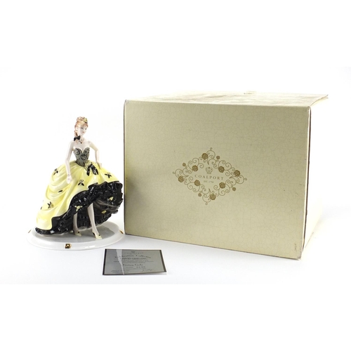 2377 - Coalport figurine from The David Shilling Celebration Collection - Going Gala No.130/1000, with box,... 
