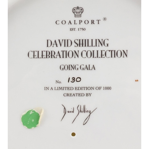 2377 - Coalport figurine from The David Shilling Celebration Collection - Going Gala No.130/1000, with box,... 