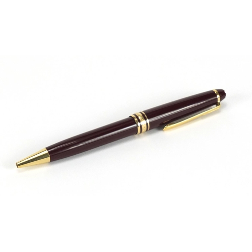 81 - Montblanc Meisterstuck ballpoint pen, serial number XP1304659