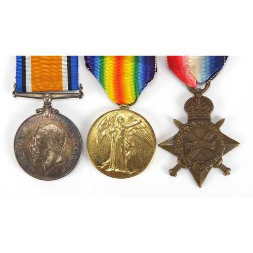 139 - British Military World War I trio awarded to 6501PTE.G.BRYANT.R.A.M.C.