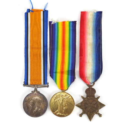 139 - British Military World War I trio awarded to 6501PTE.G.BRYANT.R.A.M.C.
