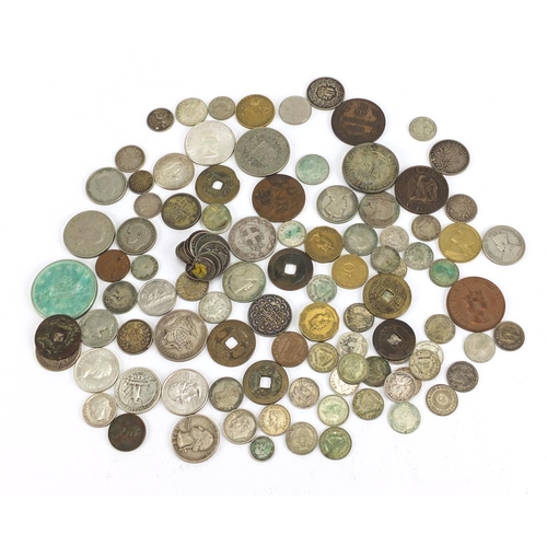 600 - 19th century and later mostly World coinage including some silver