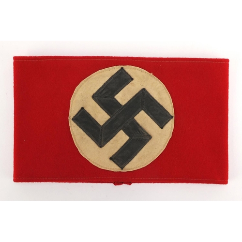 156 - German Military Interest NSDAP wool armband