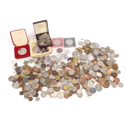 602 - World coins including some British pre 1947