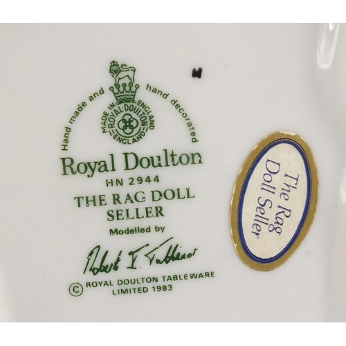 488 - Royal Doulton figure The Ragdoll Seller HN2944, 18cm high