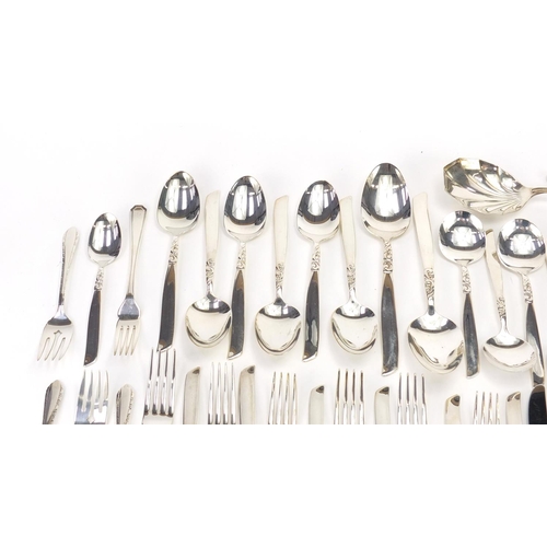 484 - Suite of Community silver plated cutlery