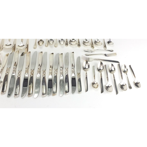 484 - Suite of Community silver plated cutlery