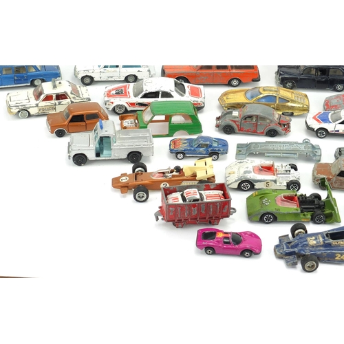 867 - Mostly Dinky die cast vehicles including buses