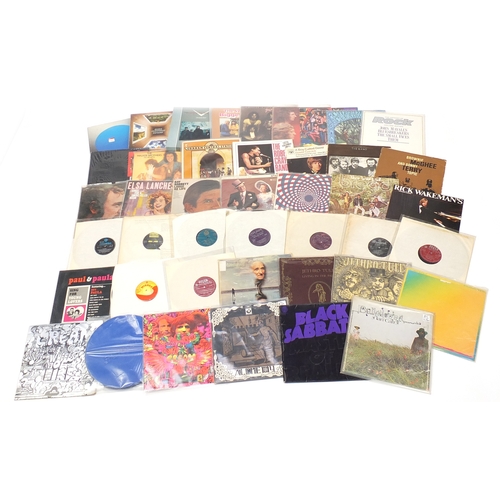 2621 - Rock and pop vinyl LP's including Quen, Ian Carr, Third Ear Band and Black Sabbath