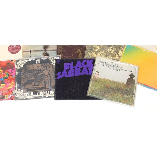 2621 - Rock and pop vinyl LP's including Quen, Ian Carr, Third Ear Band and Black Sabbath