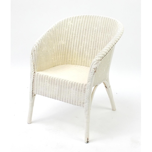 179 - Lloyd loom tub chair