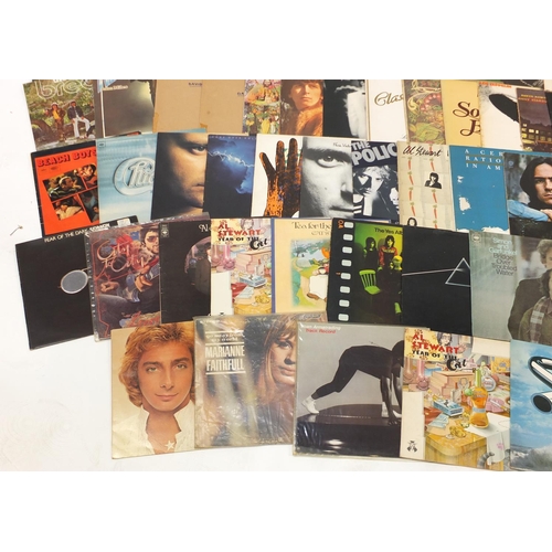 2603 - Vinyl LP's including Pink Floyd, Simon & Garfunkel, ABBA, Carpenters, Mike Oldfield, Al Stewart, Dir... 