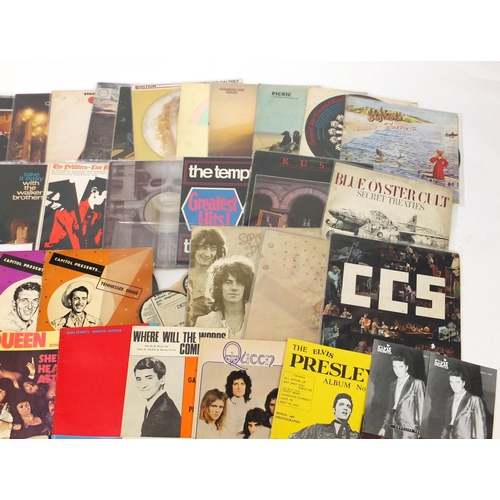 2604 - Vinyl LP's and programmes including Madonna picture disc, Family, Medicine Head, Arthur Lyman, Circl... 