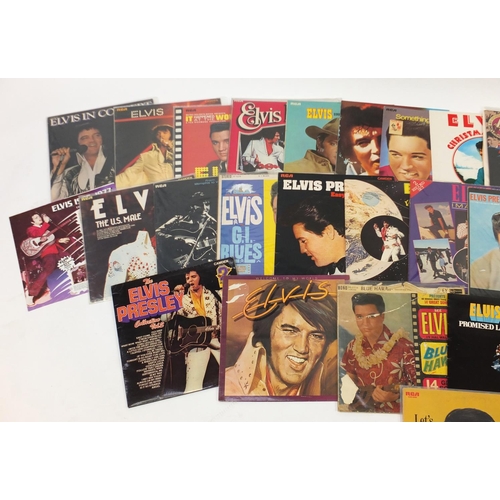 2614 - Collection of Elvis Presley vinyl LP's
