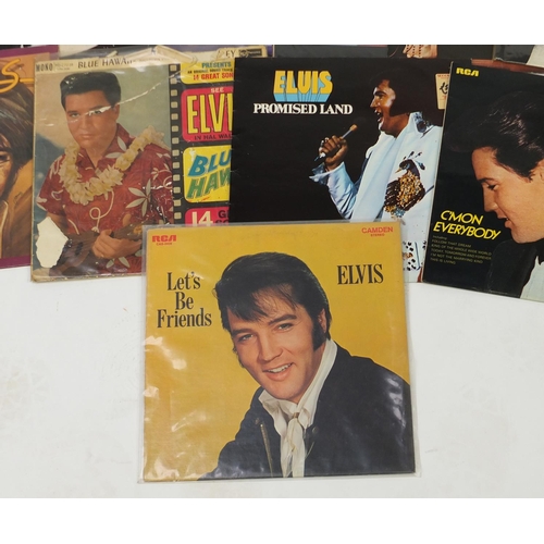 2614 - Collection of Elvis Presley vinyl LP's