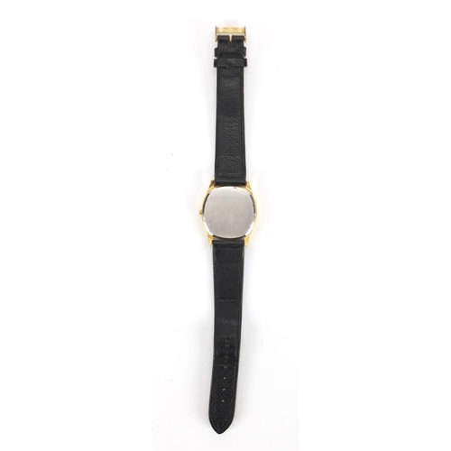 2670 - Gentleman's Omega Deville quartz wristwatch, the case 3.3cm wide