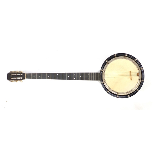 2358 - The New Windsor Banjo by A O Windsor, with protective carry case