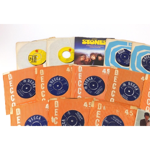 2625 - Rolling Stones and Marianne Faithfull 45 RPM's and singles