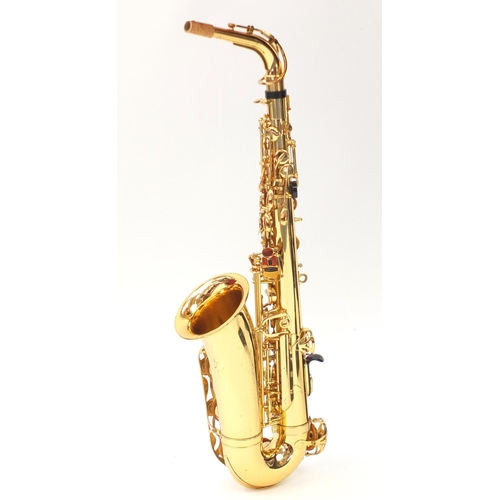 2354 - Yamaha YAS-32 saxophone, numbered 112329 with protective carry case