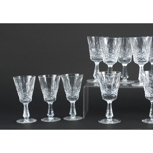 2303 - Fourteen Waterford crystal Kenmire glasses