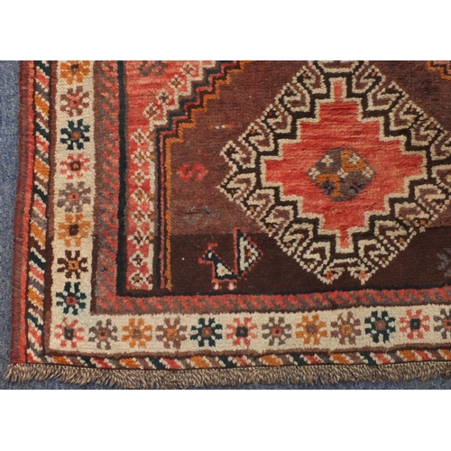 2024 - Rectangular Persian Shiraz carpet, 280cm x 206cm