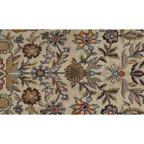 2110 - Rectangular Persian Qum rug, 160cm x 93cm