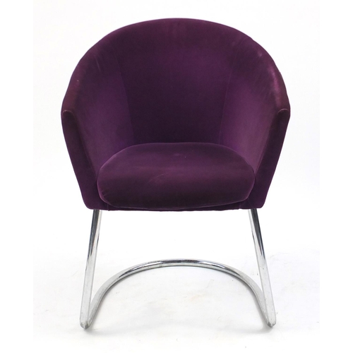 2118 - Artifort Megan cantilever chair designed by René Holten, 84cm high