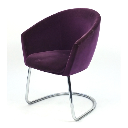 2118 - Artifort Megan cantilever chair designed by René Holten, 84cm high