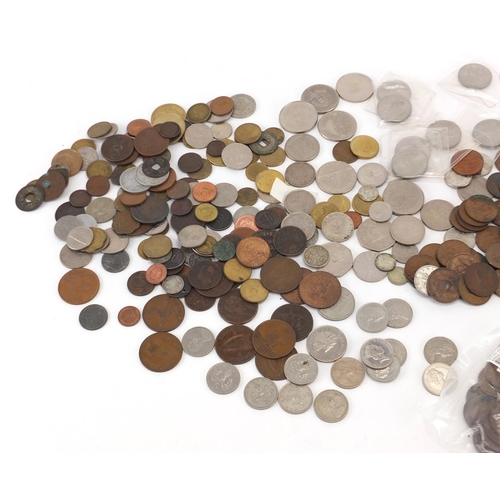616 - Predominantly British pre decimal coinage including some pre 1947
