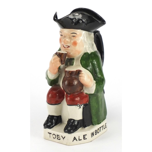 311 - Toby Ale Advertising jug by Hancock and Corfield , 21.5cm high