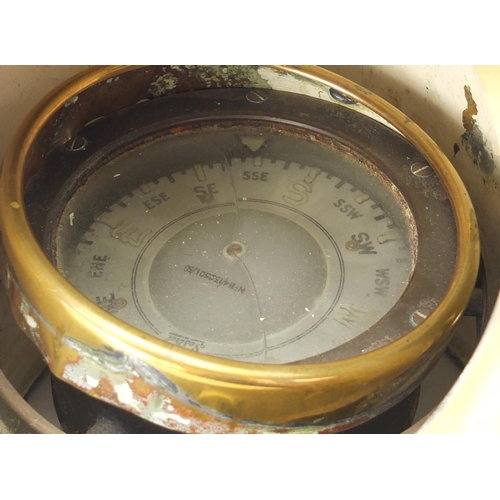 163 - Sestrel brass ships compass