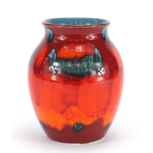 178 - Poole pottery Delphis vase, 16cm high