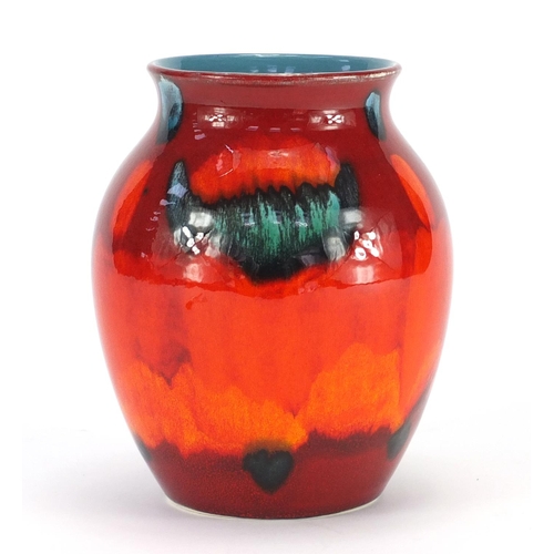 178 - Poole pottery Delphis vase, 16cm high