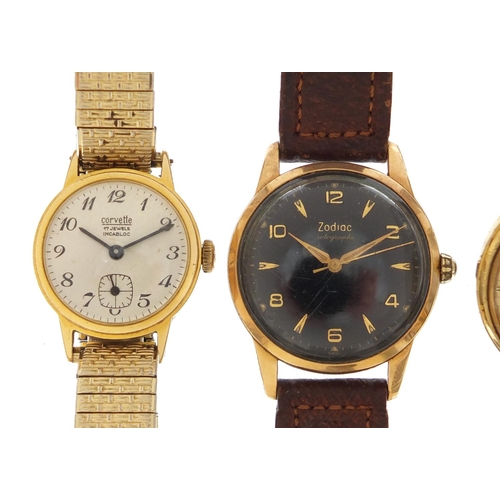 636 - Wristwatches including Rotary automatic and Zodiac
