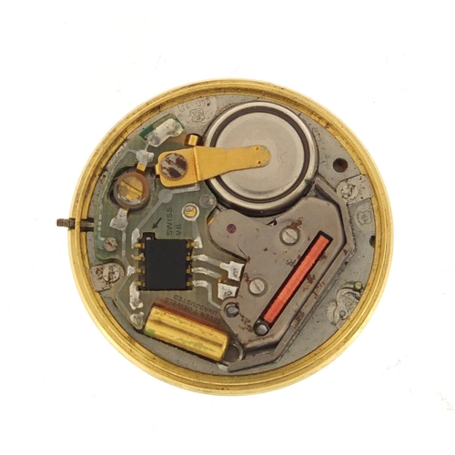 651 - Eterna Quartz 4000 wristwatch movement, 3.2cm in diameter