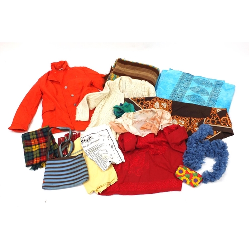 537 - 1970's and later clothing and accessories including a Dannimac jacket