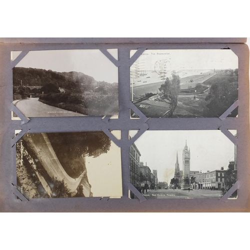 799 - Album of postcards including Westminster Abbey, Rochester and Northan