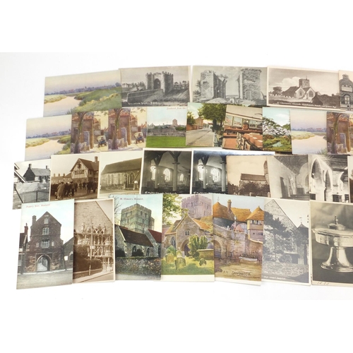 811 - Sandwich postcards including some photographic