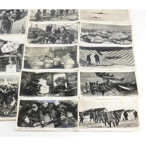 806 - Military interest postcards including mostly War Office and Air Ministry photographs