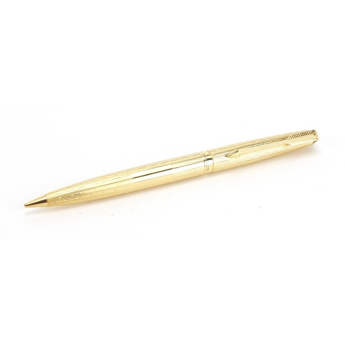 2 - Parker 61 18ct gold propelling pencil, 29.8g