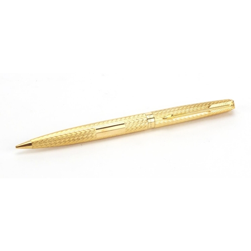 1 - Parker 61 18ct gold propelling pencil with fitted case and box, 30.4g