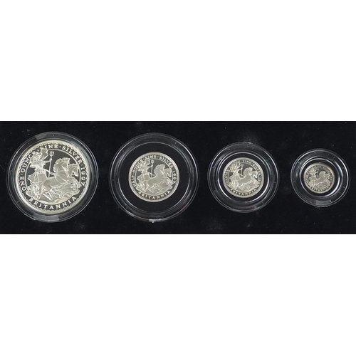 2631 - 1997 United Kingdom Britannia silver proof collection