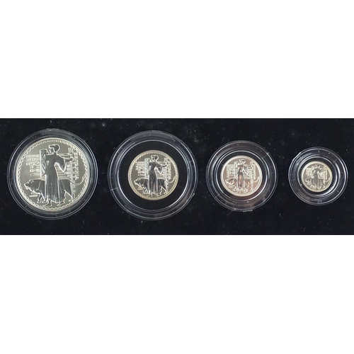 2629 - 2001 United Kingdom Britannia silver proof collection