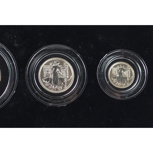 2629 - 2001 United Kingdom Britannia silver proof collection