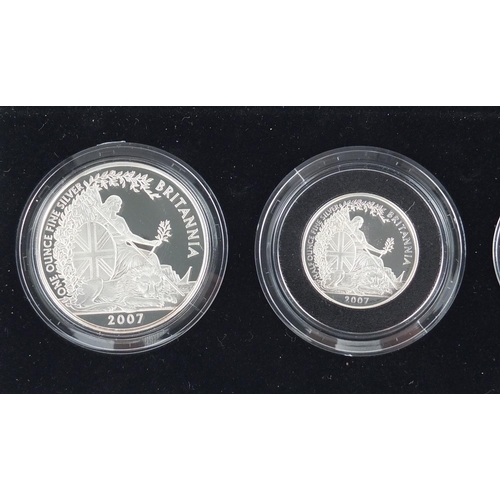 2626 - 2007 United Kingdom Britannia silver proof collection